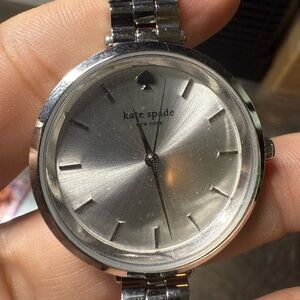 Kate Spade Metallic Silver Watch